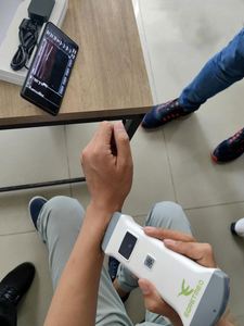 Wifi không dây tuyến tính lồi 2 trong 1 DOPPLER siêu âm đầu dò xách tay màu không dây máy siêu âm - Product Image 4
