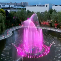 Fuente Musical Flotante para Jardín, Estanque o Lago, Espectáculo de Agua Danzante para Música y Entretenimiento, Modelo 2026