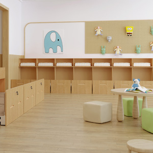 Salle de classe lit à lunch pliant lit d'escorte de maternelle armoire à lunch simple pour enfants bureaux scolaires applicables - Product Image 5