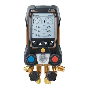 Manomètre numérique intelligent 4 vannes 557S avec sondes de température sans fil et à pince pour vide 0564 5571 - Product Image 3