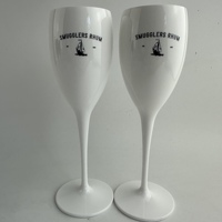 Flûte à champagne/prosecco en plastique incassable 6oz