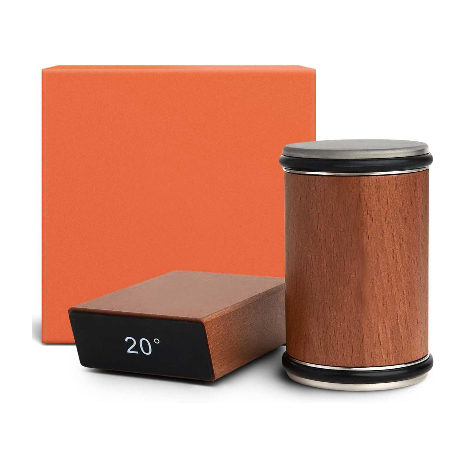 Affûteur de couteaux à rouler brun