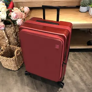 携带手推车前打开行李笔记本电脑口袋商务手提箱 4 Spinners 旅行行李