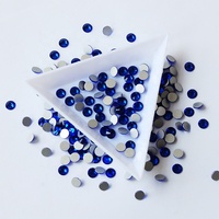 Saffier Kristal Glas Kristal Strass Non Hotfix Strass Lijm Op Nail Rhinestones