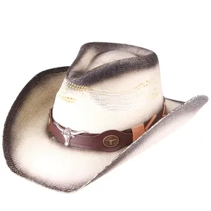 Высокое качество Западный Outback для мужчин и женщин, stetson ковбойские шляпы MH-0378