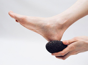 100% Natural Esfoliante Vulcânico preto Lava Pedra-pomes para Pés Removedor De Calos - Product Image 5