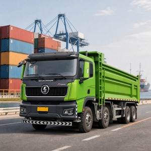 Camión Volquete Usado Diésel Shacman X5000 8x4 Euro 2 3 4 5 con Cabina Superior y 12 Ruedas para Minería <span class=keywords><strong>de</strong></span> Cobre y Obras <span class=keywords><strong>de</strong></span> Construcción - Product Image 2