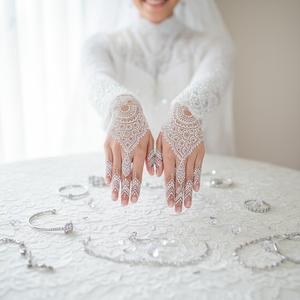 Nouveaux autocollants de <span class=keywords><strong>tatouage</strong></span> temporaire en papier dentelle florale noir et blanc, pour mariage, mariée, imperméables, personnalisables, impression par transfert d'eau, <span class=keywords><strong>bras</strong></span> - Product Image 1