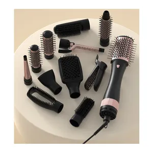 Hair Brush Dryer Straightening Popular Cheap 1000W 1 Step Hot Hair Dryer Brush Hot Air Styler Comb Straightener Hair Styling Brush