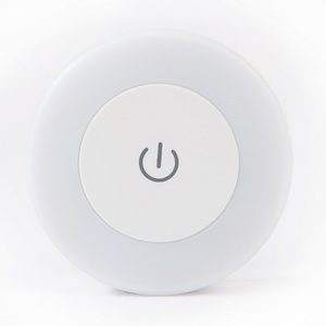 USB Rechargeable <b>Sensor</b> Control Dimming <b>LED</b> Mini Night <b>Light</b> Modern Style Plastic Wall-mounted Lamp for Bedroom Kitchen Cabinet - Product Image 6