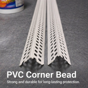 Profilés d'angle en <span class=keywords><strong>PVC</strong></span> robustes anti-vandalisme et profilés d'angle intérieur/extérieur pour murs de clôture - Product Image 1