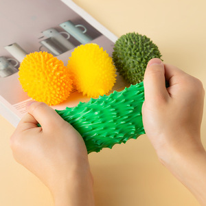 Juguete exprimible con forma de durian, pelota suave de TPE para aliviar el estrés, juguete unisex para niños y jóvenes - Product Image 2