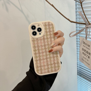 เคสโทรศัพท์ผ้าสักหลาด12ชิ้นแบบย้อนยุคสุดหรู17 PRO <span class=keywords><strong>MAX</strong></span> สำหรับ16 14ลายสก๊อต13 Pro 8 11TH - Product Image 1