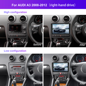 ชุดกรอบหน้าปัดและแผงหน้าปัด Podofo ขนาด 9 นิ้ว สำหรับ Audi A3 ปี 2003-2013 อุปกรณ์ตกแต่งรถยนต์ กรอบวิทยุ ขายส่งจำนวนมาก - Product Image 5
