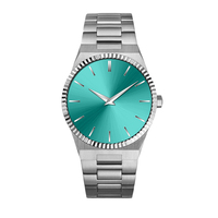 Fabricant de montre-bracelet de luxe étanche pour homme avec logo personnalisé de marque distributeur OEM personnalisable à bas quantité minimale de commande