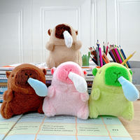 100 modèles de poupées capybara en peluche de 12 cm, jouets en peluche doux, porte-clés capybara mignons pour sacs et pendentifs