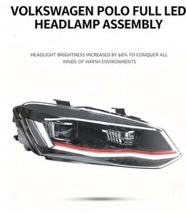 Per <span class=keywords><strong>Volkswagen</strong></span> <span class=keywords><strong>POLO</strong></span> 6R fari a LED 2011 <span class=keywords><strong>2018</strong></span> aggiornamento VW <span class=keywords><strong>Polo</strong></span> MK5 sistemi di illuminazione Auto VW gruppo lampada anteriore per Auto - Product Image 5