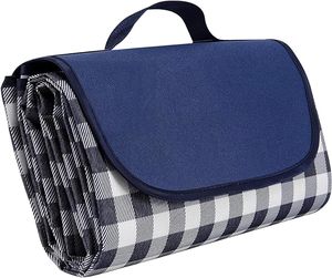 WOQI Couverture <span class=keywords><strong>de</strong></span> camping en plein air portable Tapis <span class=keywords><strong>de</strong></span> pique-nique <span class=keywords><strong>de</strong></span> <span class=keywords><strong>plage</strong></span> imperméable et <span class=keywords><strong>anti</strong></span>-<span class=keywords><strong>sable</strong></span> pour les voyages en matériau Oxford - Product Image 1