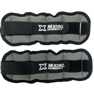 Ajustável Pesos Tornozelo e Pulso Set (0.5-2kg) com Areia de Enchimento para Treinamento de Força-Heavy Duty Fitness Sandbags - Product Image 2