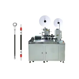 Fully automatic Inserting number Tube wire cut strip crimp machine