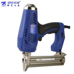 Pistola de clavos <span class=keywords><strong>eléctrica</strong></span> XINYI F30 18GA <span class=keywords><strong>para</strong></span> madera, clavadora de brad, herramienta de decoración DIY, sin atascos, <span class=keywords><strong>para</strong></span> tapicería, muebles, marcos y <span class=keywords><strong>grapadora</strong></span> de cable. - Product Image 1
