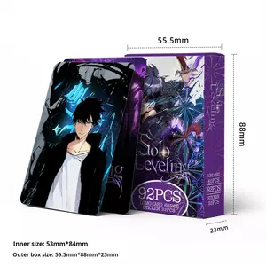 Cartes <span class=keywords><strong>photo</strong></span> souvenir <span class=keywords><strong>d</strong></span>'<span class=keywords><strong>anniversaire</strong></span> <span class=keywords><strong>d</strong></span>'anime personnalisées, autocollants imprimés, cartes Lomo bidimensionnelles, cartes de vœux en papier couché - Product Image 5