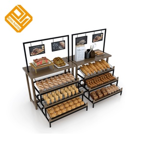 बेकरी उपकरण कैबिनेट लकड़ी की रोटी रैक - Product Image 2