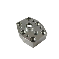 Bloque de Válvulas Hidráulicas de Aluminio de Precisión con Puertos Roscados Elevados y Anodizado Duro para Fábrica