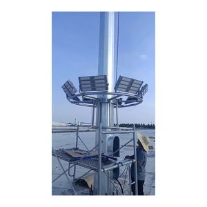 Hochwertiger wasserdichter Stahlturm Hochmast Straßen laternen mast Premium Manufac turing - Product Image 4