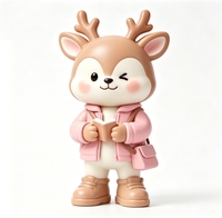 Figurine personnalisée en PVC et ABS, personnage de dessin animé, statue, usine chinoise, OEM, figurine personnalisée pour la vente en gros de produits de marque