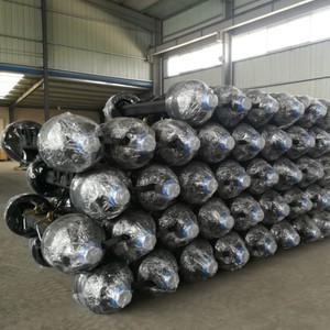 Nhiệm vụ nặng nề bán xe tải phía sau trục Trailer trục Kit 11-20t vuông tròn chùm ejes de remolque Trailer trục - Product Image 4