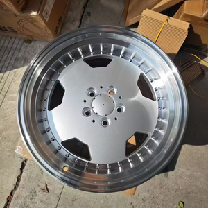 Rines de Aleación Estilo Clásico de 17 y 18 Pulgadas 5x112 para Coches de Pasajeros, Plateado ML para Mercedes W140 W201 W126 W124 - Product Image 1