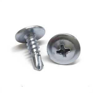 Thép không gỉ đen kẽm lục giác máy giặt khoan đuôi Hộp vít lớn kết hợp Đầu phẳng đặt DIN tiêu chuẩn M4 chủ đề 16mm - Product Image 6