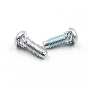 Custom Round Head Machine Thread <strong>Bolt</strong> Stainless Steel Non Standard Knurled <strong>Anti</strong> <strong>Rotation</strong> Section Chamfered Flat Tail <strong>Bolt</strong> - Product Image 1