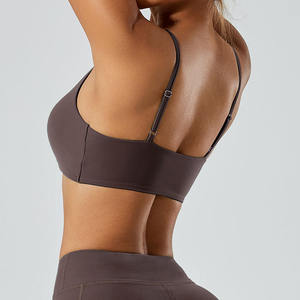 Conjunto de Yoga Lululemon de Cintura Alta con Escote Profundo en V, Transpirable y sin Espalda, Ropa Deportiva para Mujer - Product Image 3