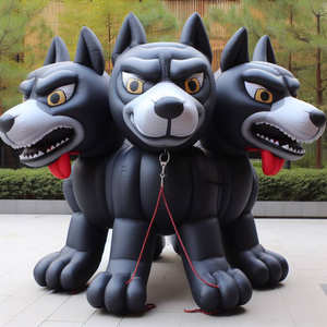 2024 Model kartun tiup anjing lucu tiup anjing raksasa/kartun besar model anak anjing tiup untuk iklan - Product Image 6