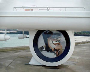 Barco submarino eléctrico de lujo personalizado de alta calidad con logotipo motor fueraborda aluminio atractivo con color personalizado - Product Image 3