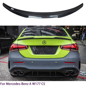 For A-Class W177 V177 Sedan CS Style Carbon Fiber <b>Rear</b> <b>Spoiler</b> Trunk Wing 2018-2023 - Product Image 2
