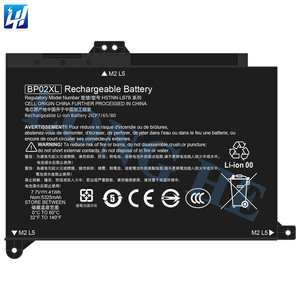 Batterie d'ordinateur portable <span class=keywords><strong>BP02XL</strong></span> pour HP TPN-Q172 Q17515-AU156X AU162TX 7.7V 41Wh 5325mAh batterie d'ordinateur portable - Product Image 1