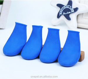 Sepatu hujan anjing Neoprene tahan air bot hewan peliharaan karet untuk anjing - Product Image 6
