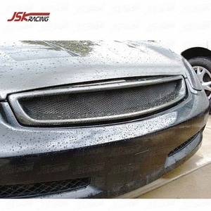 BRETELLES STYLE CALANDRE EN FIBER DE CARBONE 2003-2007 <span class=keywords><strong>INFINITI</strong></span> <span class=keywords><strong>G35</strong></span> 2D - Product Image 2