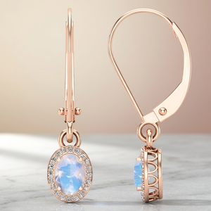 Crystal Rhinestone Hoop Earrings 925 Silver Rhodium Plated Bezel Setting Women's Romantic Everyday Wear Jewelry - Product Image 4
