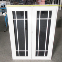 Ventana Abatible de Aluminio con Rotura de Puente Térmico Estándar para América del Norte, Insonorizada y de Ahorro Energético para la Construcción de Viviendas