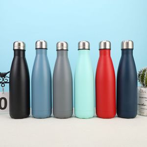 Custom Logo 500ml Stainless Steel Double Wall Vacuum Flask 6-12 Hours Thermal Insulation Rubber Paint - Product Image 2