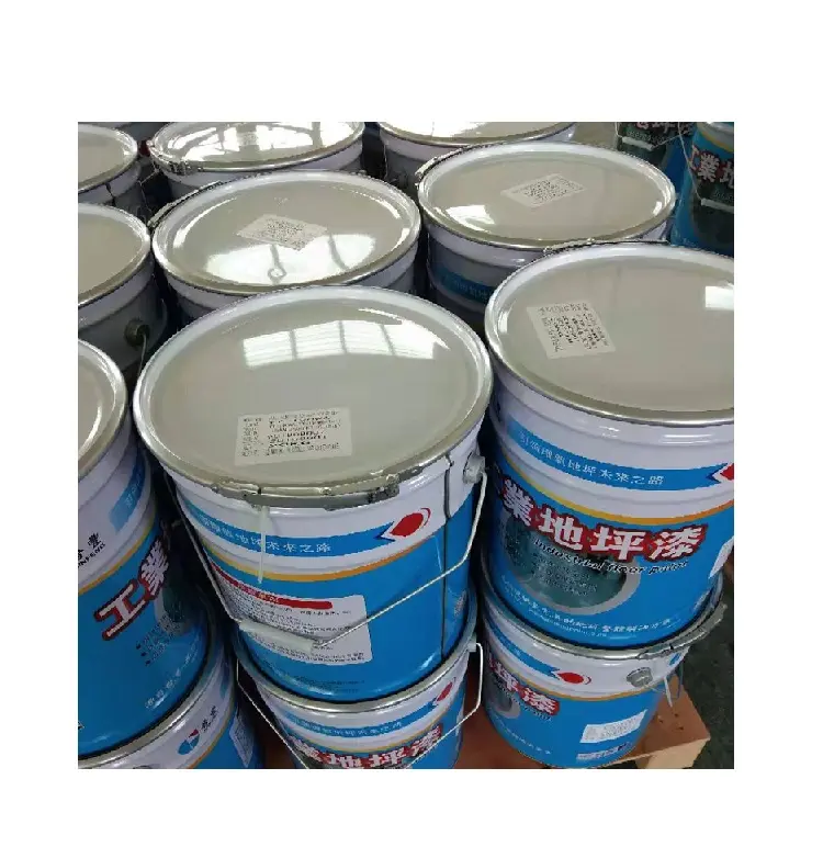 Garage Vloer Beton Epoxy Coating-Primer-Mid Jas-Top Jas-Gloss Pu Verf