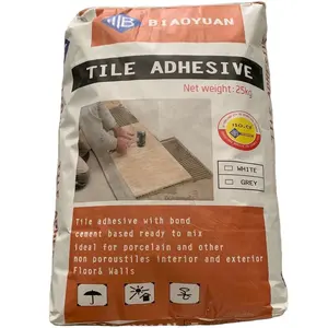 Cement-based dry-mixed mortar waterproof tile adhesive