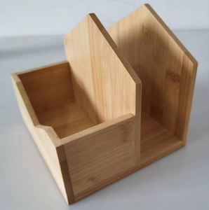 Portaspezie in <span class=keywords><strong>Legno</strong></span> Personalizzato per Sale e Pepe, Porta Tovaglioli per Sale e Pepe - Product Image 1