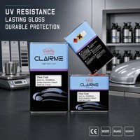 Vernis transparent automobile haute brillance avec protection anti-rayures et anti-UV pour la réparation de carrosserie et la retouche automobile