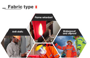 Không dễ cháy meta aramid Vật liệu FR điều trị vải chống cháy materia cho lửa bảo vệ FR cat2 vải quần áo - Product Image 4