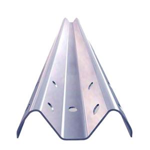 Barrière de sécurité routière en acier avec poteau vertical en métal galvanisé, barrières de circulation, sécurité extérieure, véhicule anti-collision - Product Image 4